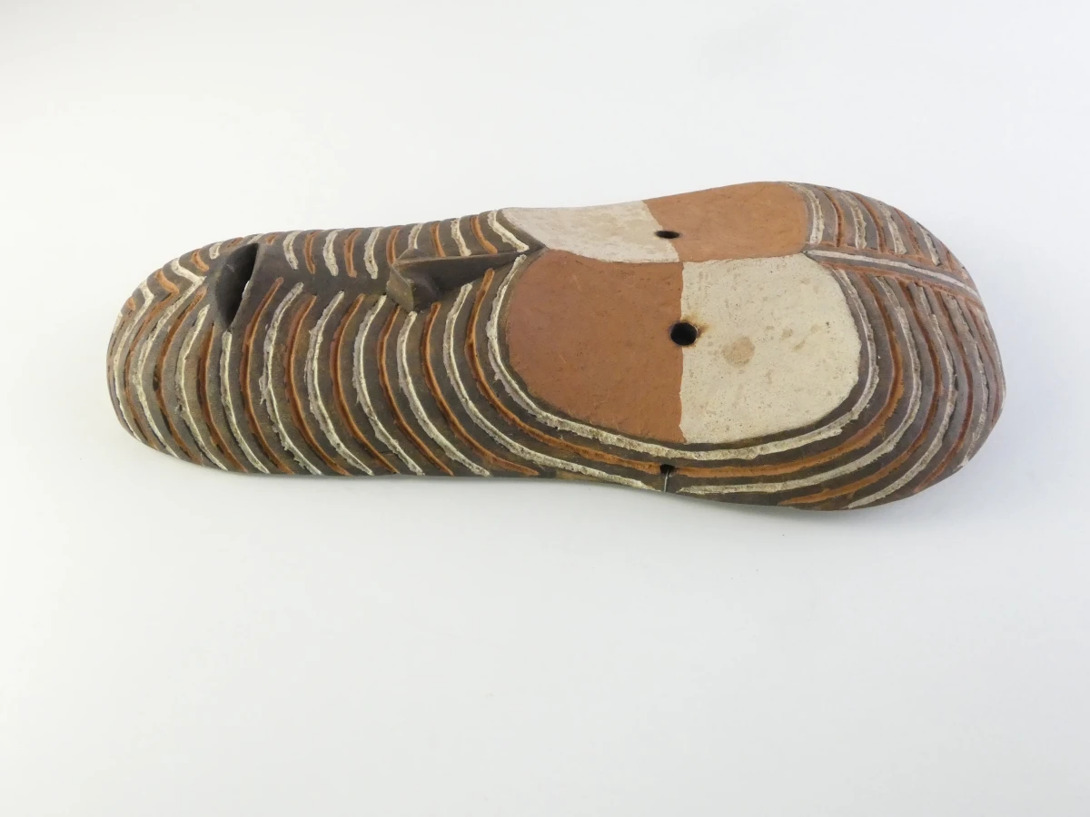 Decoratief Afrikaans houten masker - foto 6