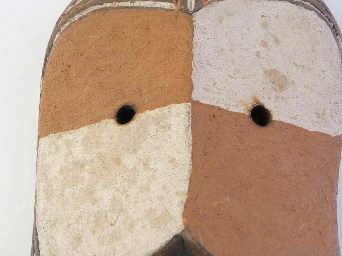 Decoratief Afrikaans houten masker - foto 8