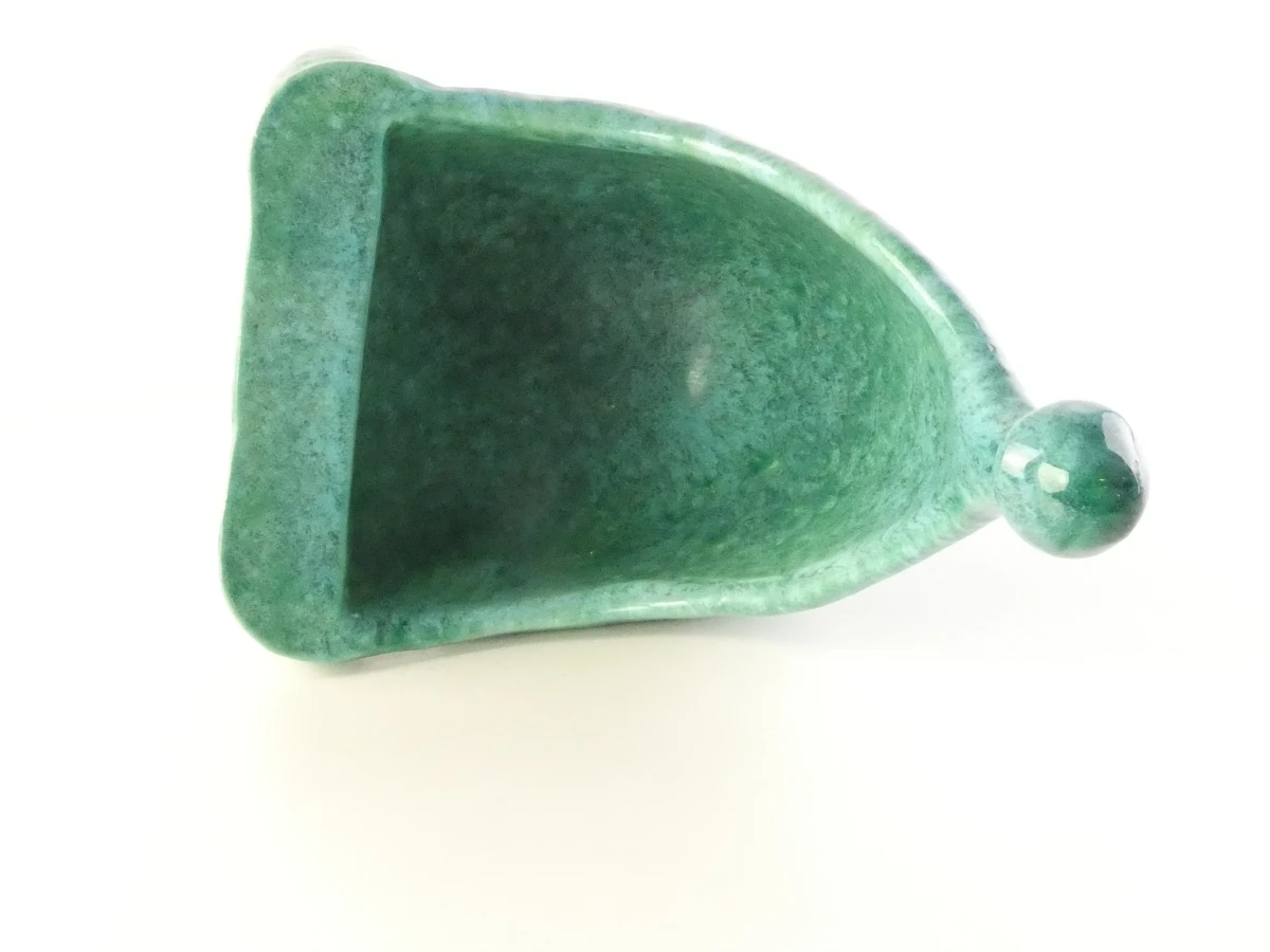 Vintage groene keramische sculptuur - Les Potiers d'Accolay - foto 5
