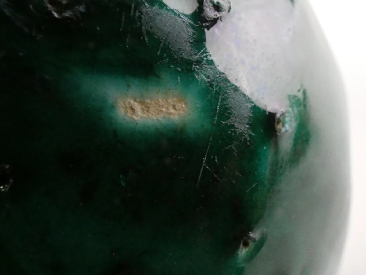 Vintage groene keramische sculptuur - Les Potiers d'Accolay - foto 10