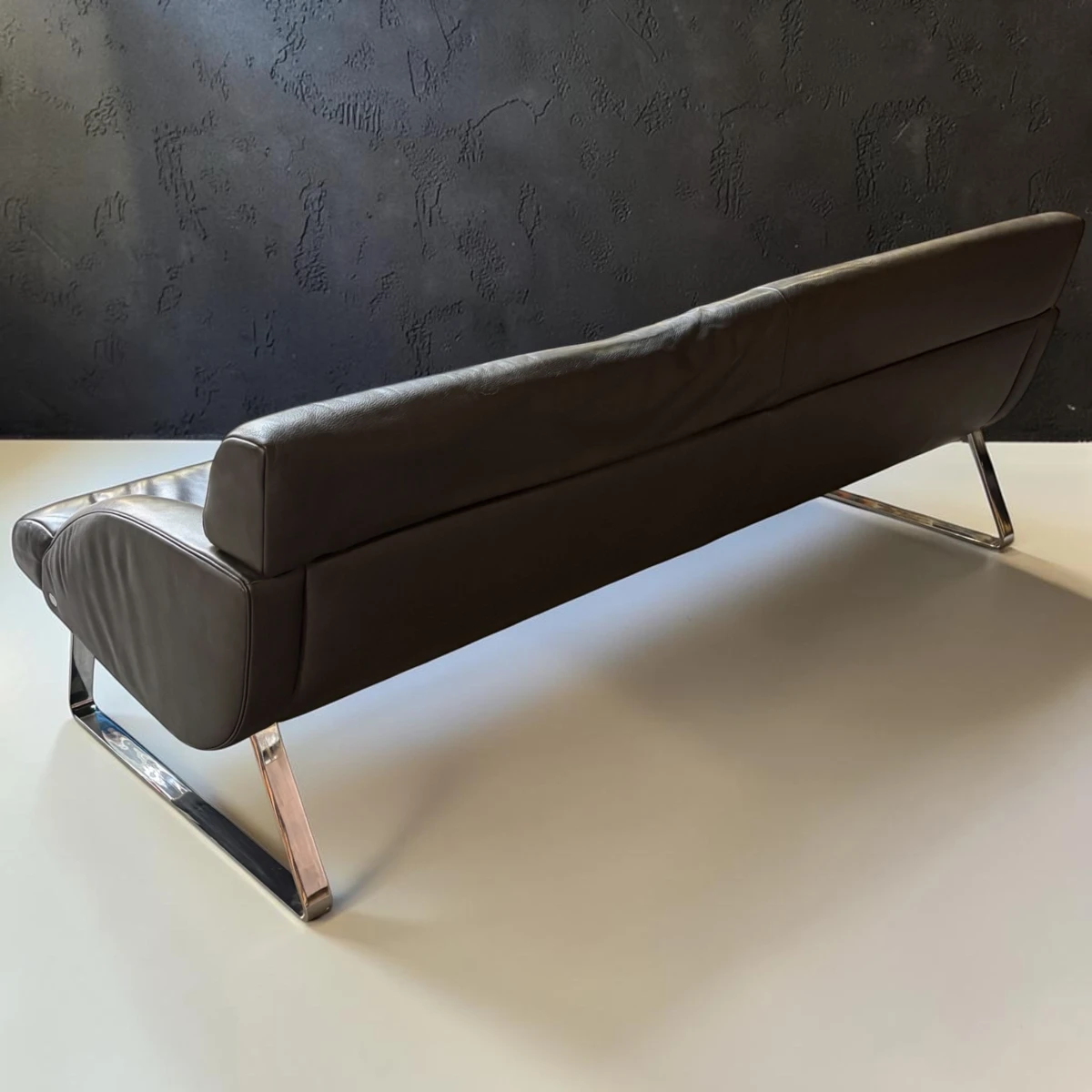 Leren design zetel De Sede in zwart - foto 9
