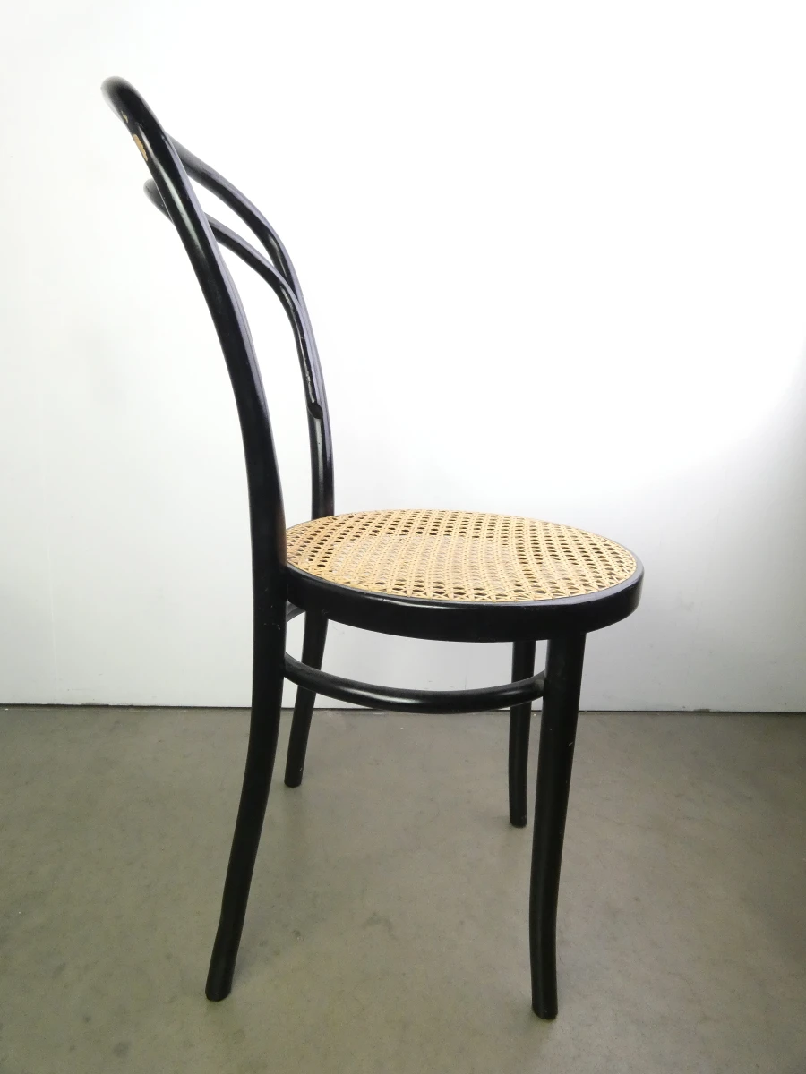 Set van 4 vintage Thonet-stijl stoelen, ZPM Radomsko - foto 8