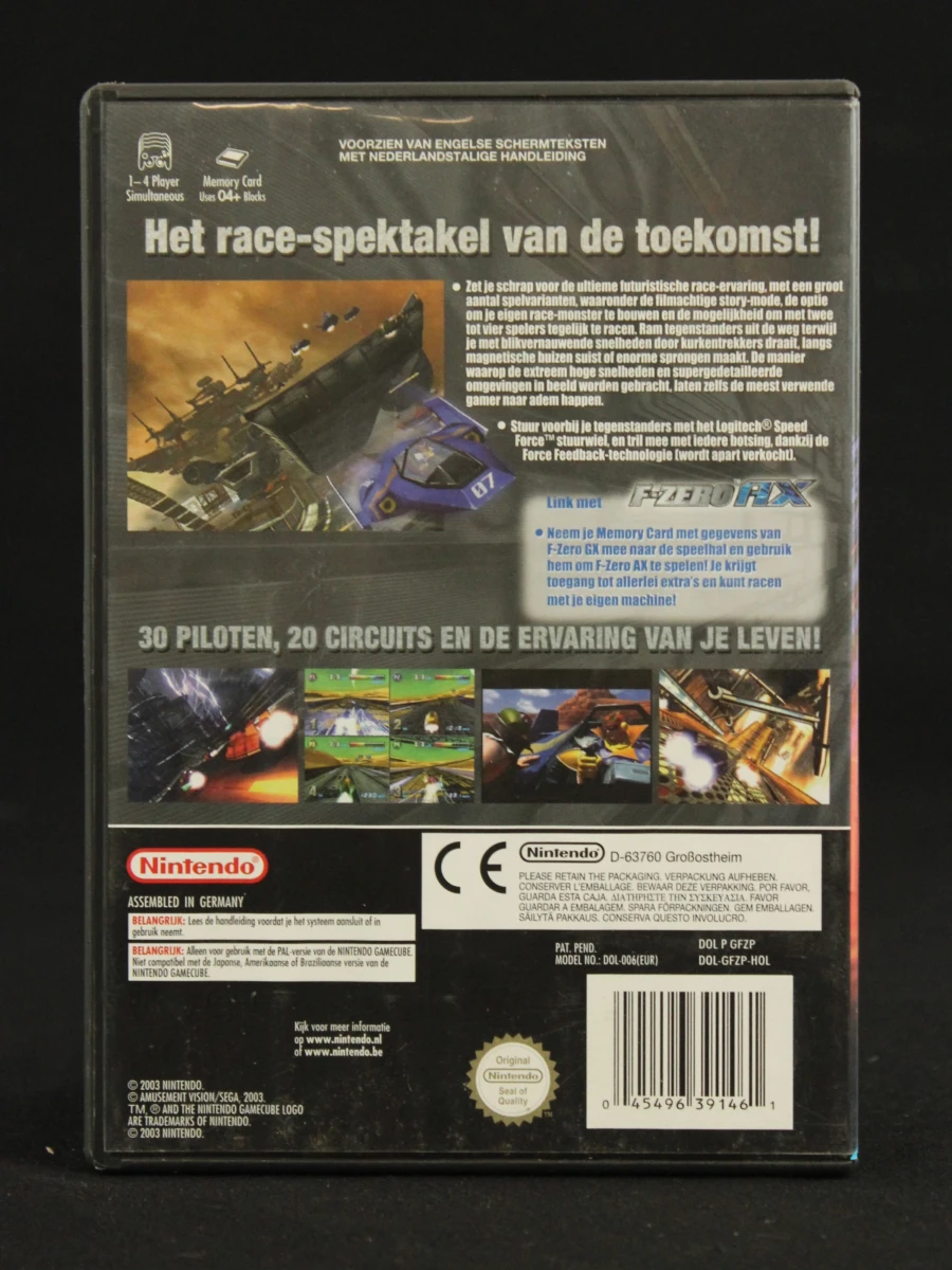 F-Zero GX – Nintendo GameCube – PAL – Met Handleiding - foto 2