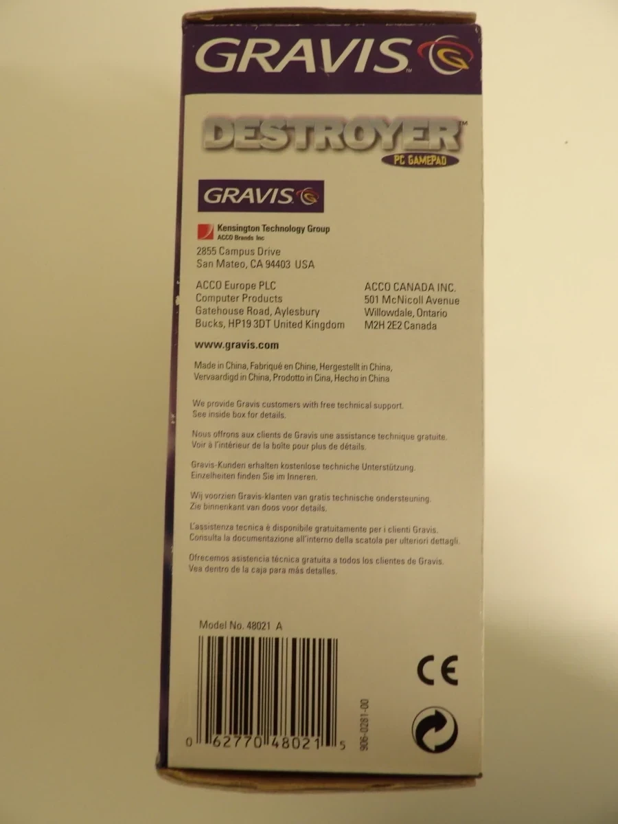 De Gravis Destroyer PC Gamepad - foto 3