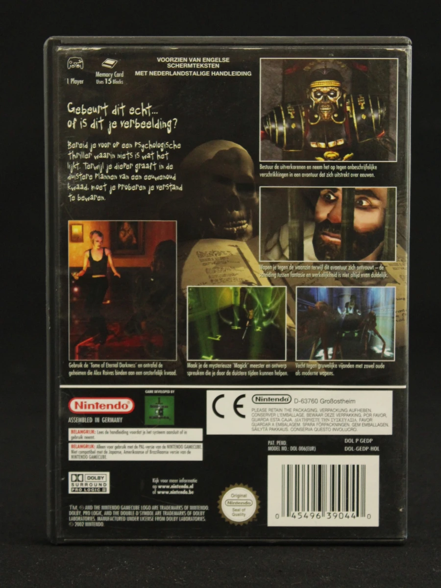 Eternal Darkness: Sanity's Requiem – Nintendo GameCube – PAL – Compleet met Handleiding - foto 2