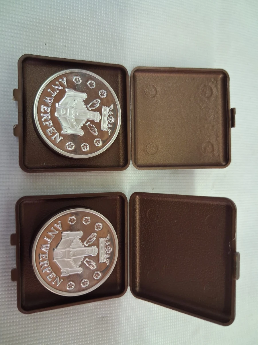 2 Rubensjaar zilver munten - foto 2