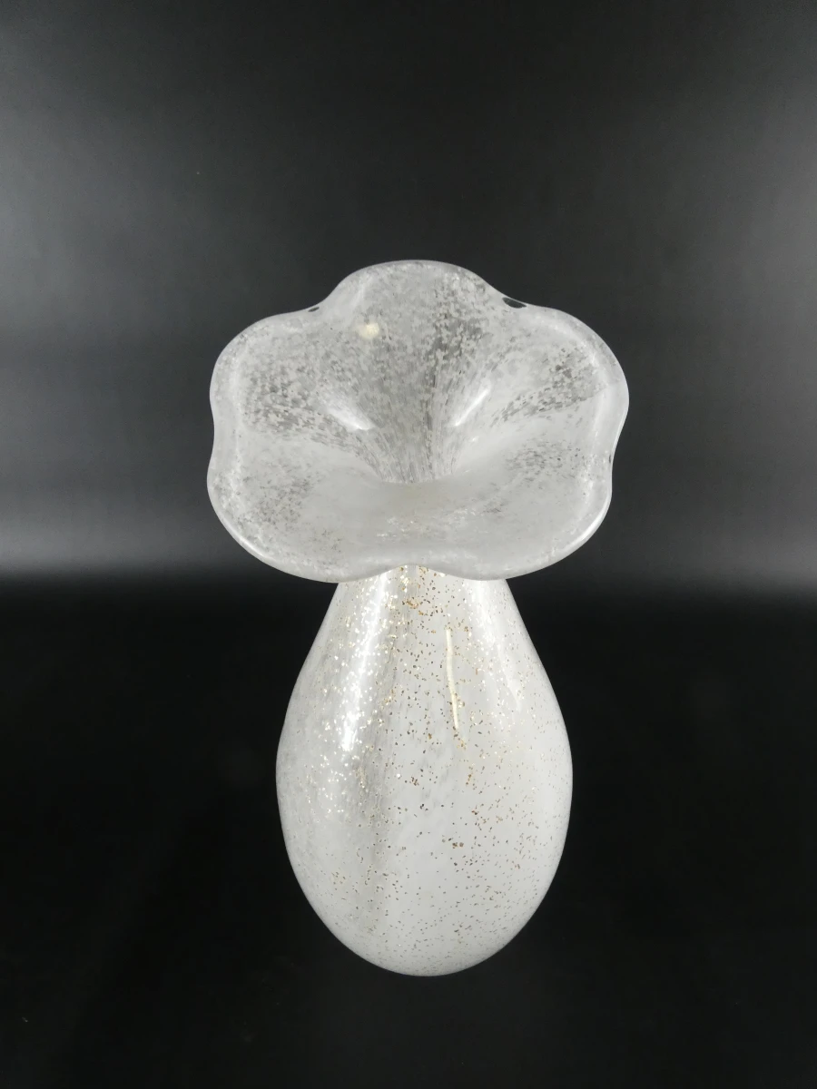 Set van 3 decoratieve glazen vazen - foto 2