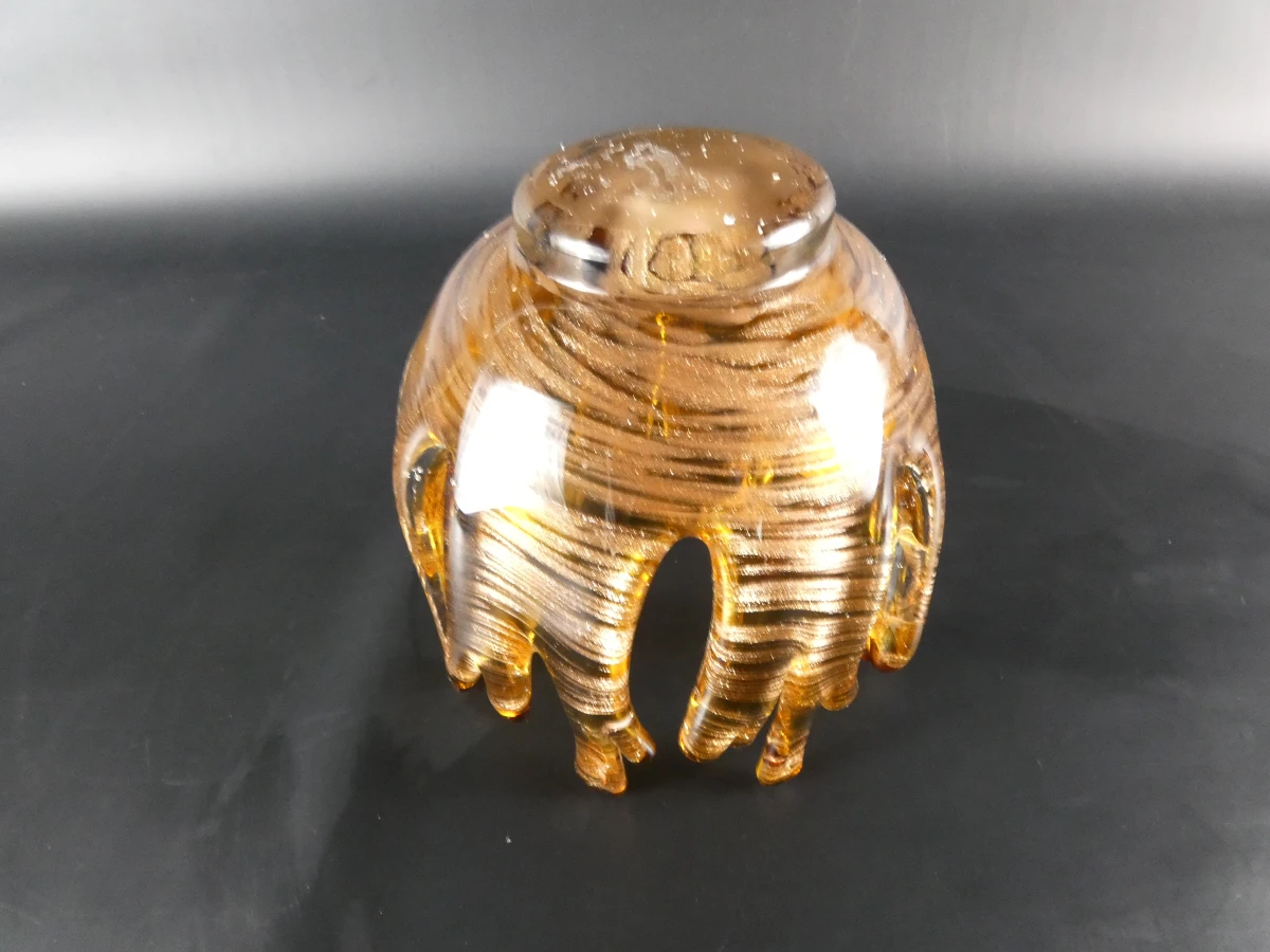Set van 3 decoratieve glazen vazen - foto 20