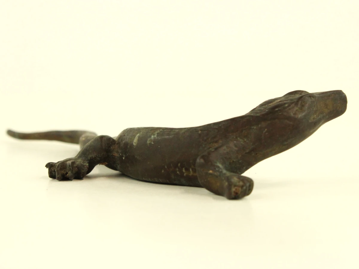 Antieke bronzen hagedis (circa 1900) - foto 4