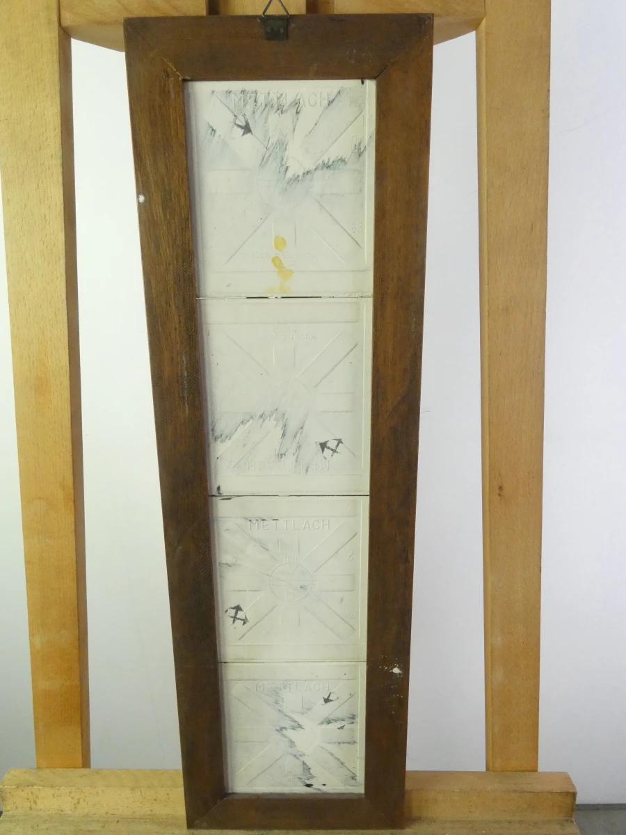 Vintage Mid-Century Keramisch Tegeltableau ‘Madonna met Kind’ – Villeroy & Boch Mettlach (Saarland, ca. 1950) - foto 10