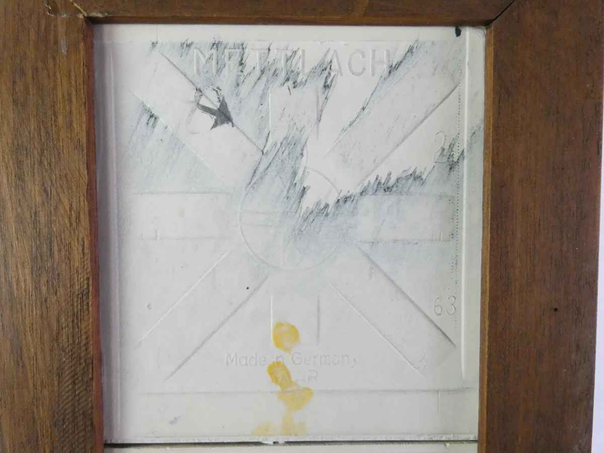 Vintage Mid-Century Keramisch Tegeltableau ‘Madonna met Kind’ – Villeroy & Boch Mettlach (Saarland, ca. 1950) - foto 11