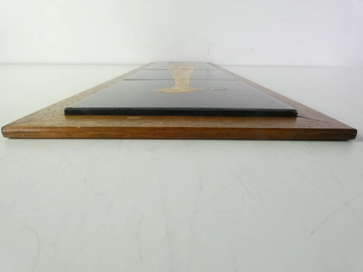Vintage Mid-Century Keramisch Tegeltableau ‘Madonna met Kind’ – Villeroy & Boch Mettlach (Saarland, ca. 1950) - foto 15