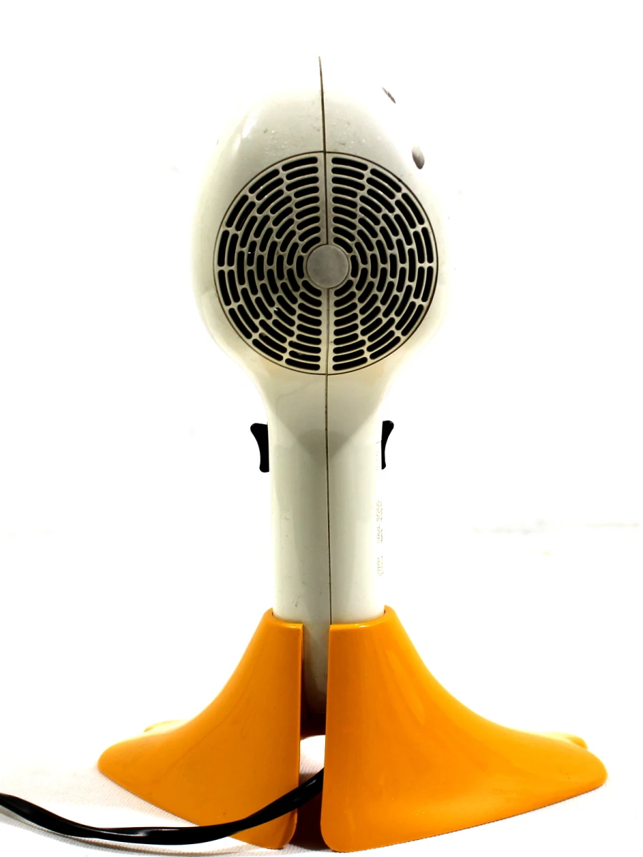 Vintage WIX 'Crazy Duck' Föhn / Haardroger – Iconisch Jaren '90 Design met Standaard - foto 2