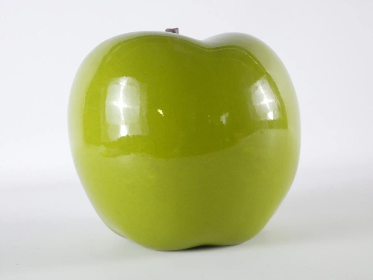 Set van 4 groene keramische decoratievruchten - foto 2