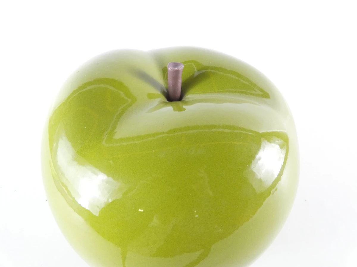 Set van 4 groene keramische decoratievruchten - foto 6