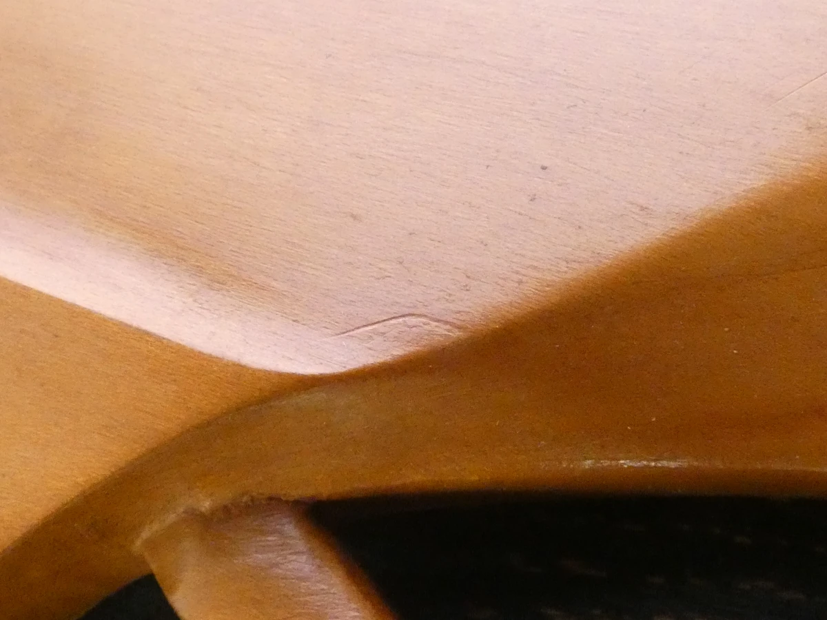 Set van 2 religieuze houten wandkunstwerken - gesigneerd Kustic - foto 15