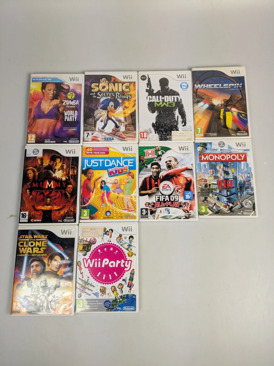 Set van 21 Wii-spellen in diverse genres - foto 5