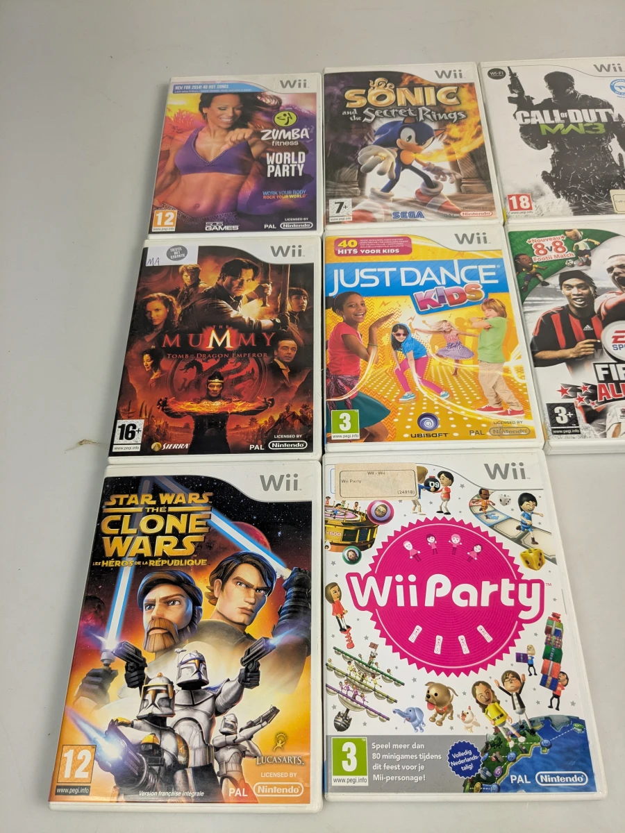 Set van 21 Wii-spellen in diverse genres - foto 6