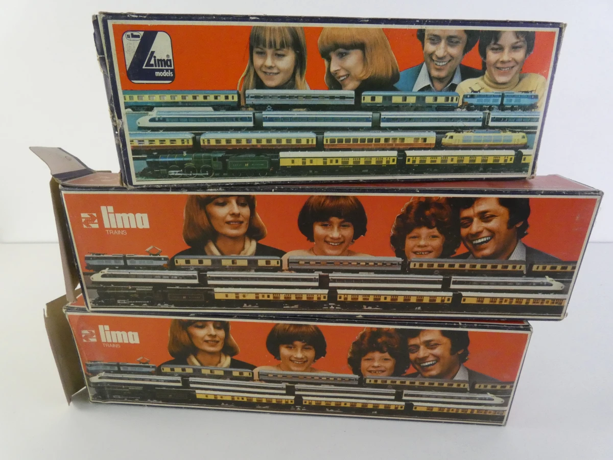 Vintage Lima HO modeltreinset - locomotieven, wagons, rails en toebehoren - foto 21
