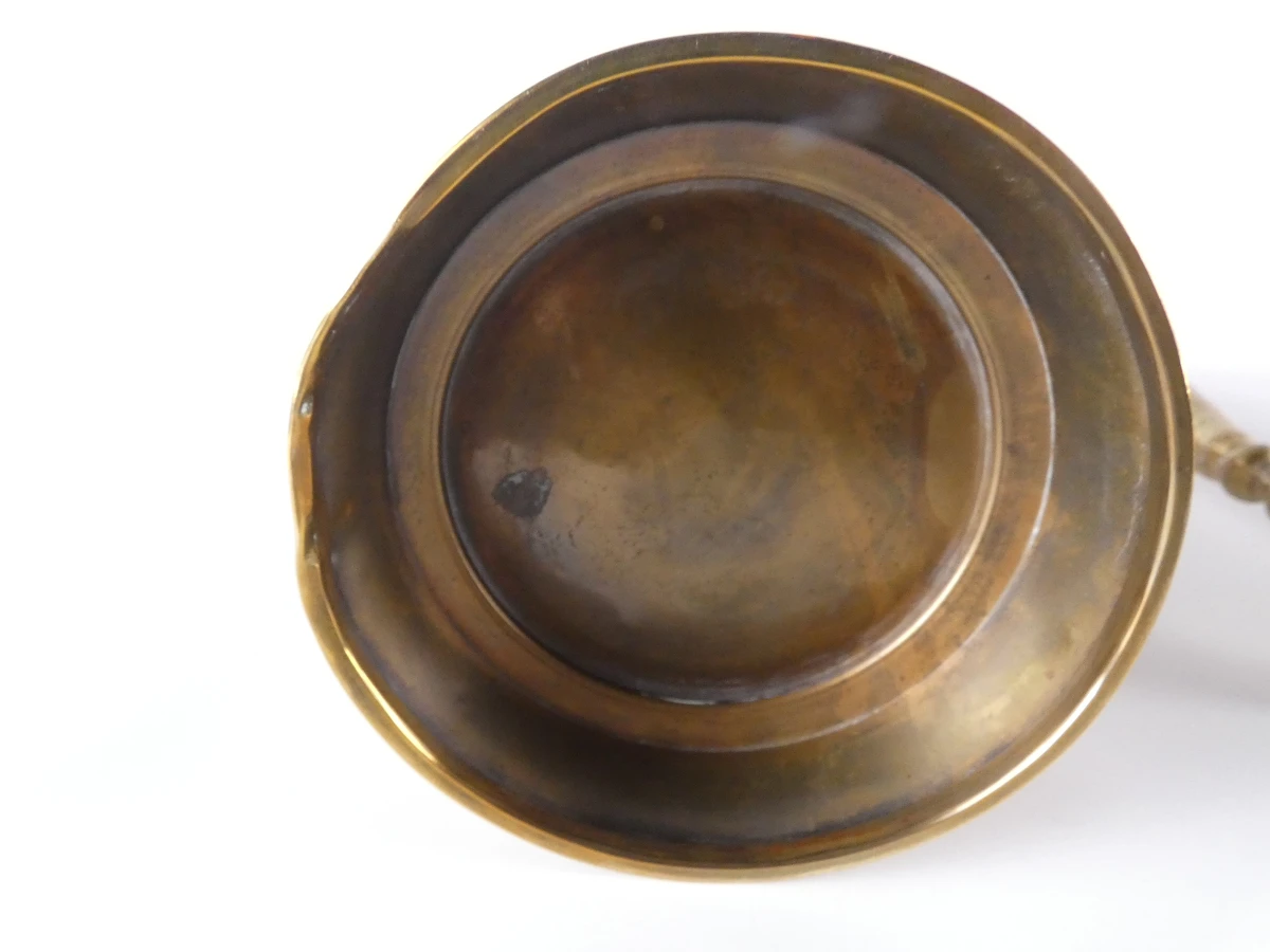 Set van 4 vintage messing vazen in Art Nouveau-stijl - foto 8
