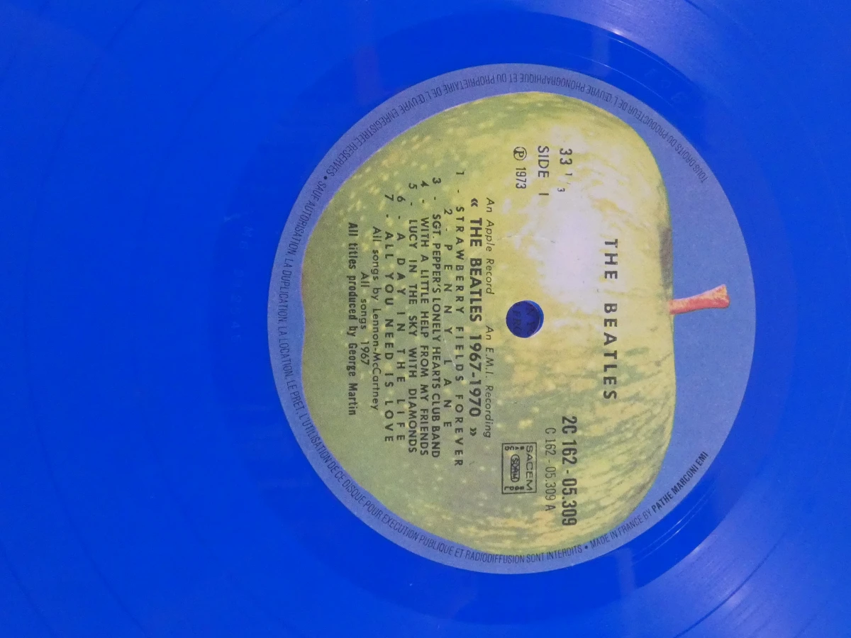 The Beatles – 1967-1970 (Blue Album) | Franse Editie 1978 Bladvinyl (2LP) - foto 12