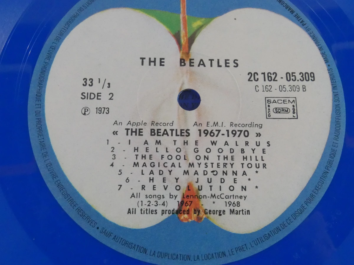 The Beatles – 1967-1970 (Blue Album) | Franse Editie 1978 Bladvinyl (2LP) - foto 15
