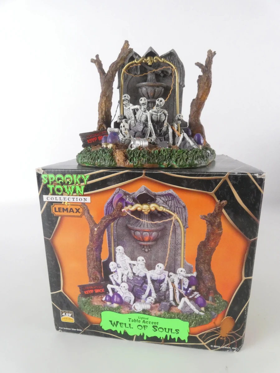 Lemax Spooky Town – Transylvania Transport Co. & Spooky Graveyard (Met Doos) - foto 2