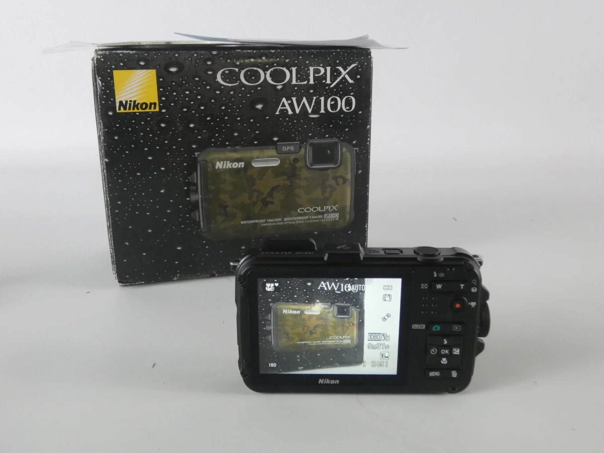Nikon Coolpix AW100 - waterdichte digitale camera met GPS - foto 3