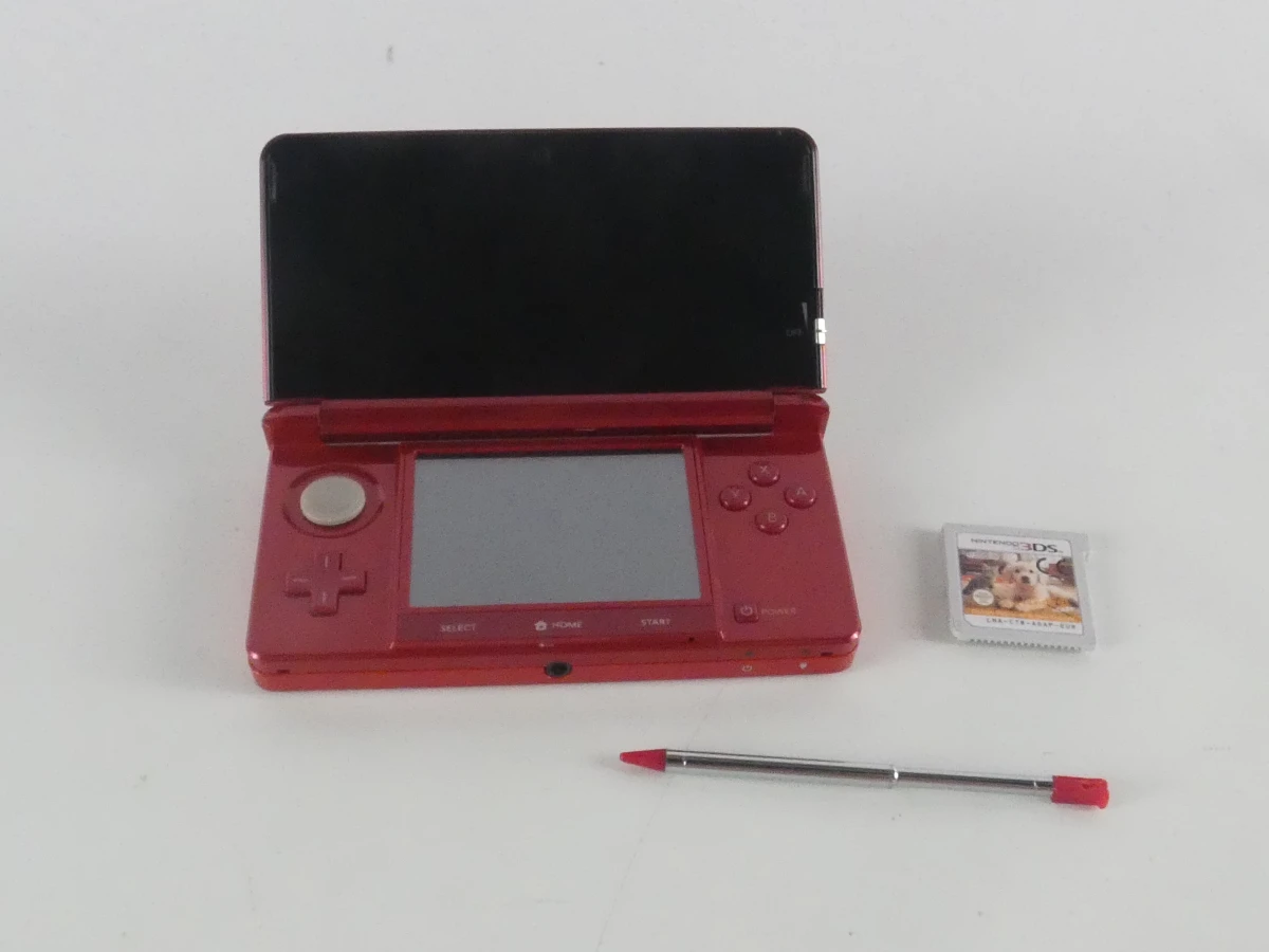 Nintendo 3DS - rode spelconsole met Hello Kitty-hoes en spel - foto 2