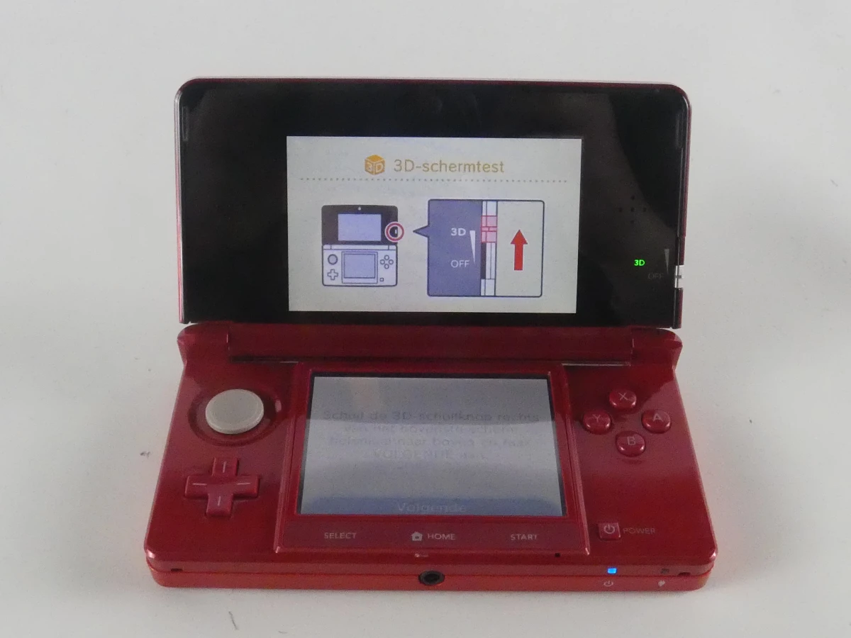 Nintendo 3DS - rode spelconsole met Hello Kitty-hoes en spel - foto 5