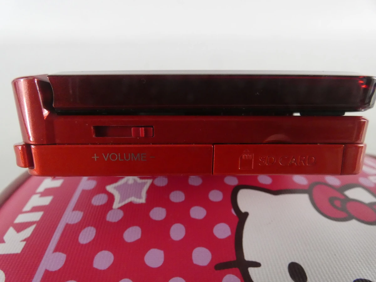 Nintendo 3DS - rode spelconsole met Hello Kitty-hoes en spel - foto 9