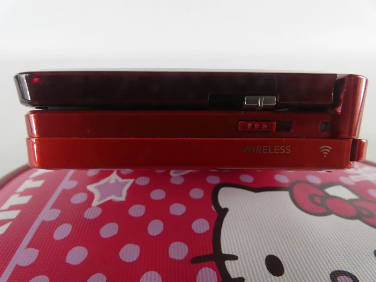 Nintendo 3DS - rode spelconsole met Hello Kitty-hoes en spel - foto 10
