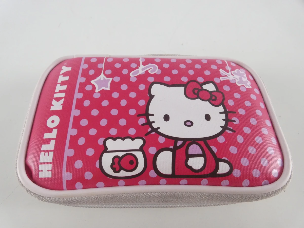 Nintendo 3DS - rode spelconsole met Hello Kitty-hoes en spel - foto 11