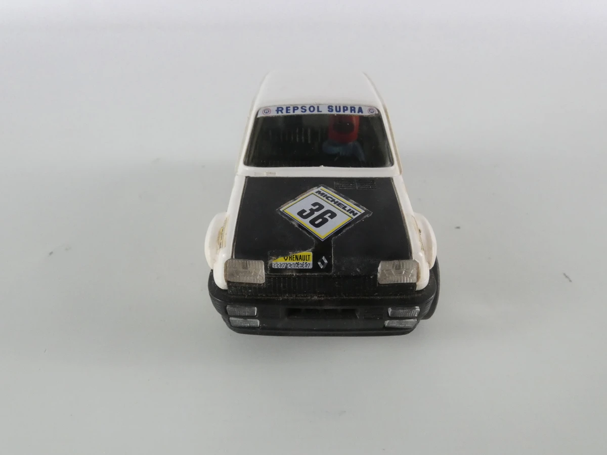 Set van 4 vintage Scalextric racebaanauto’s met vitrineboxen - foto 3