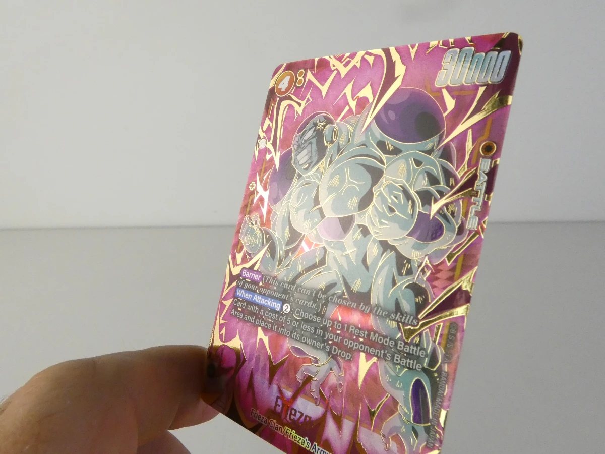Set van 4 Dragon Ball Super verzamelkaarten Frieza - foto 11