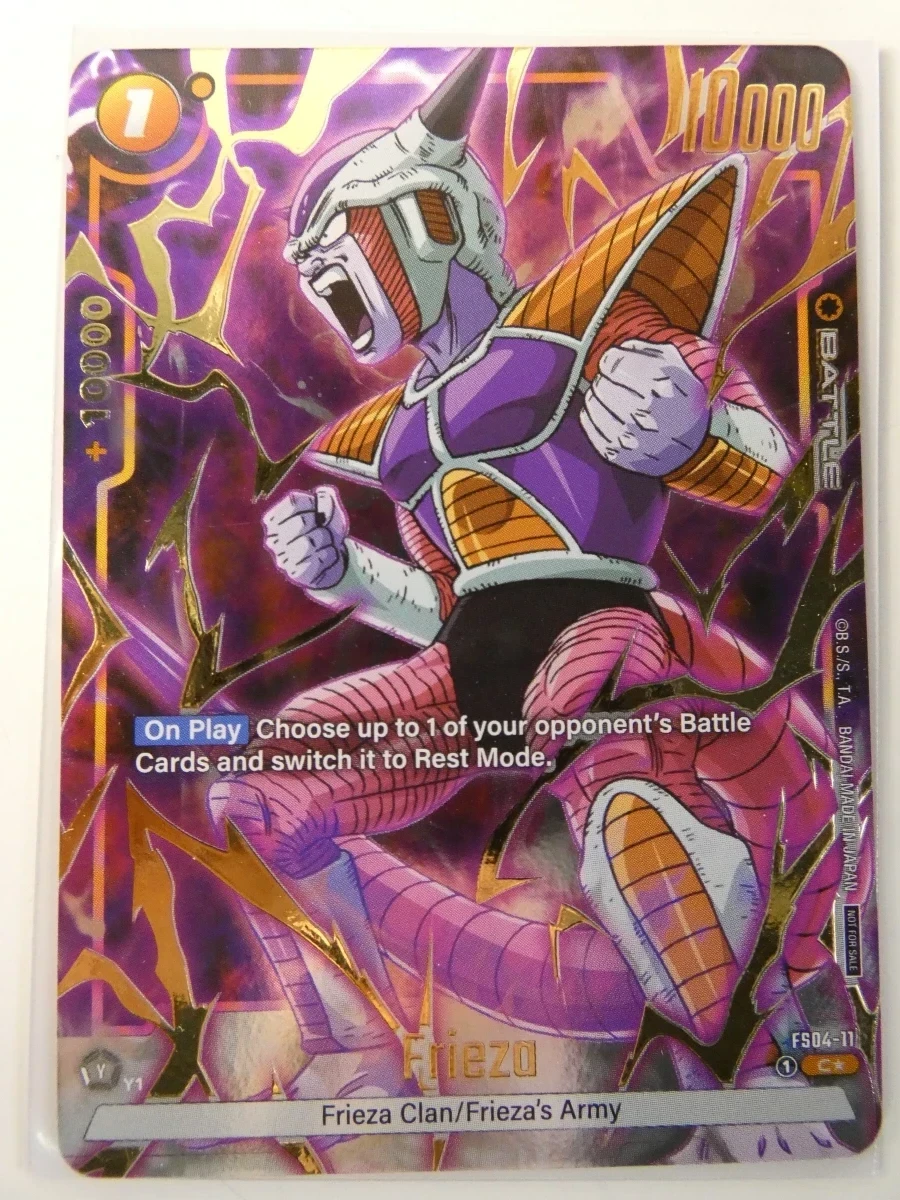 Set van 4 Dragon Ball Super verzamelkaarten Frieza - foto 2