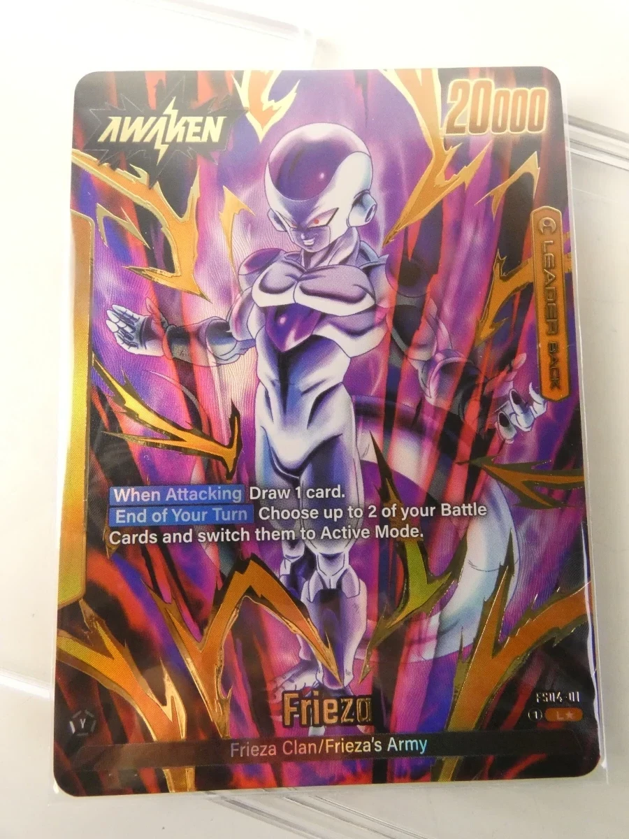 Set van 4 Dragon Ball Super verzamelkaarten Frieza - foto 6