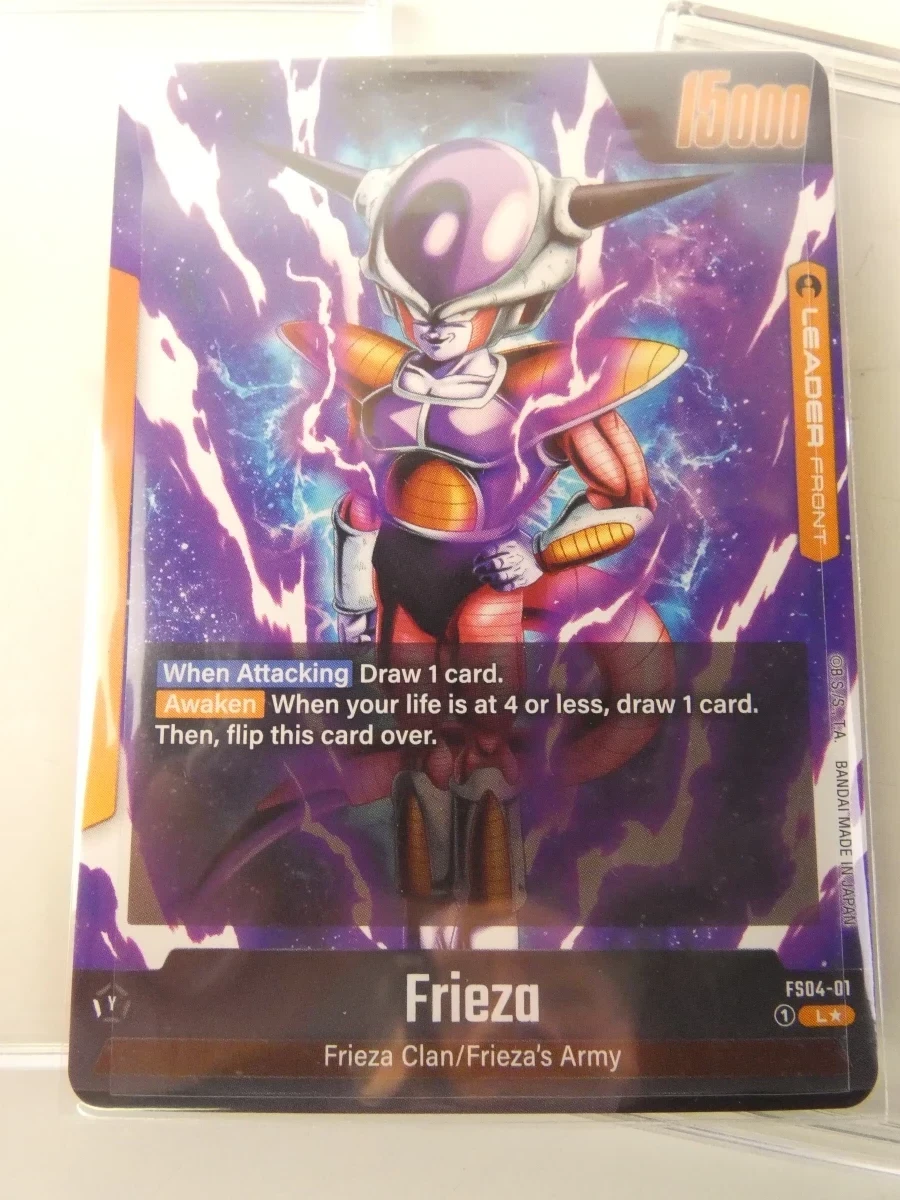 Set van 4 Dragon Ball Super verzamelkaarten Frieza - foto 7
