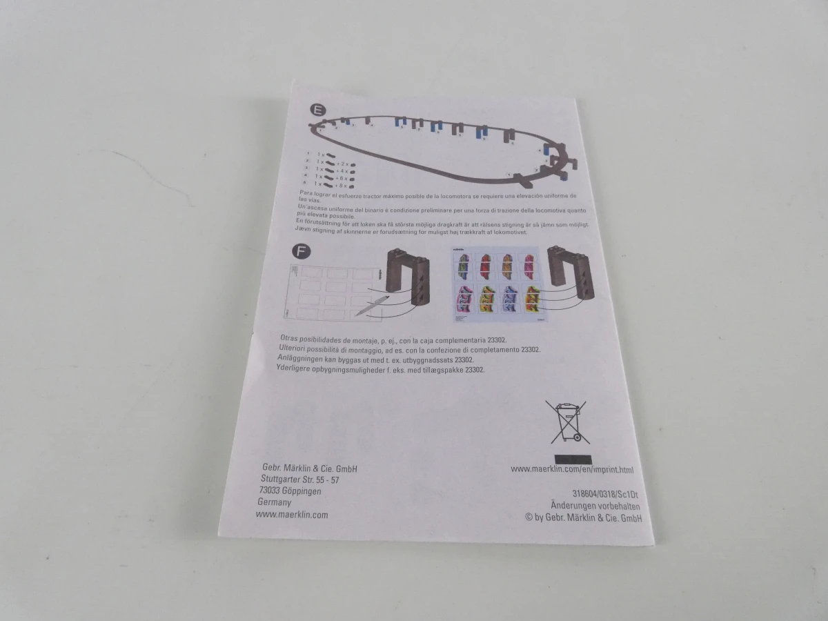 Vintage Märklin H0-modeltreinen en spooraccessoires - foto 19
