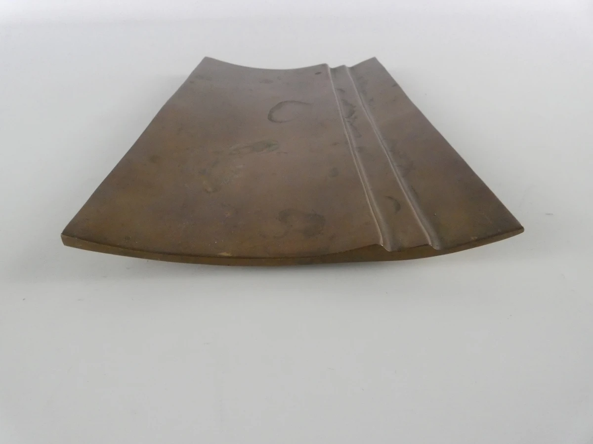Vintage bronzen pennenbak in Art Deco-stijl - gesigneerd - foto 2