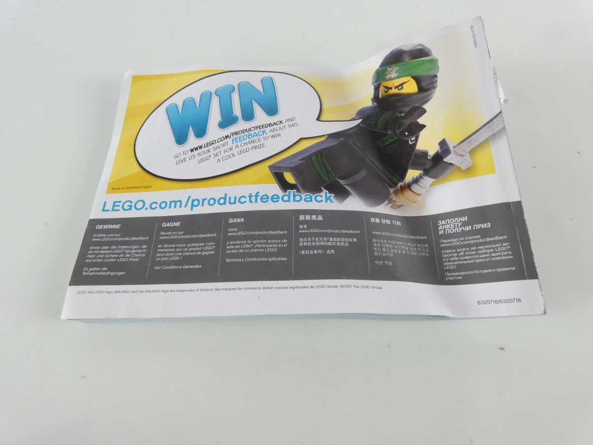 LEGO Ninjago Destiny’s Bounty 71705 – met doos en handleiding - foto 14