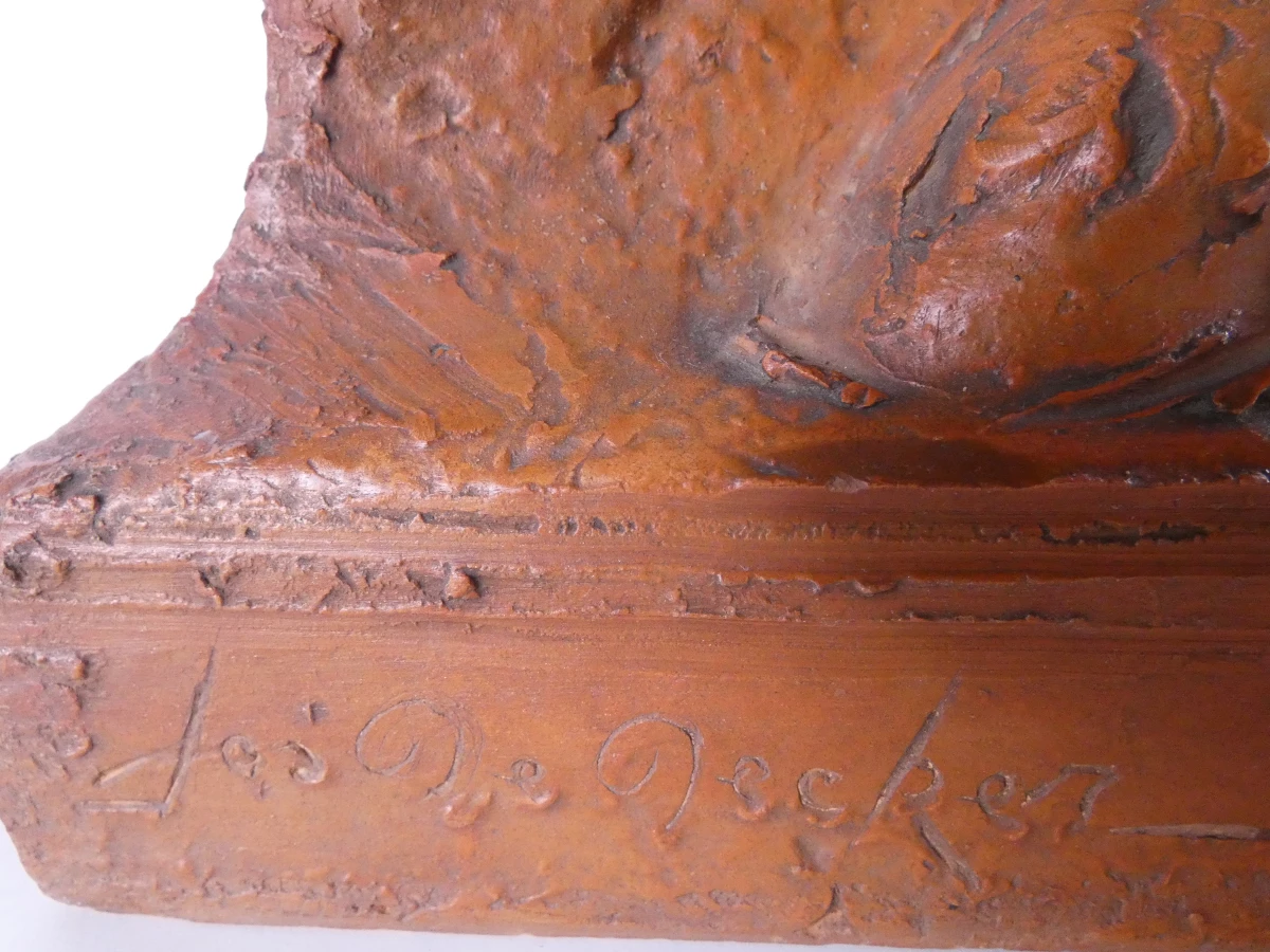 Terracotta sculptuur van Jos De Decker - foto 4