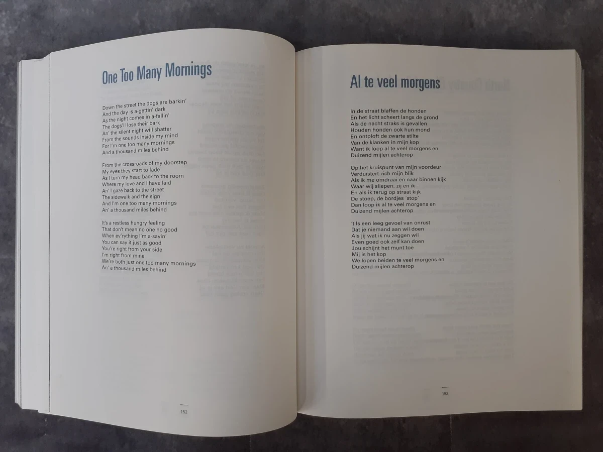 Boek: Bob Dylan - Liedteksten 1962-1973