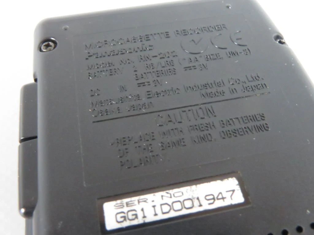 Panasonic RN-202 Microcassetterecorder
