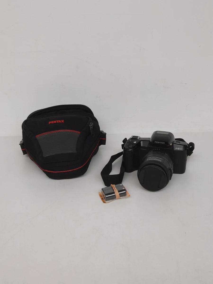 Pentax PZ-10 Spiegelreflexcamera (Analoog) – Met 28-80mm Lens, Tas & Batterij