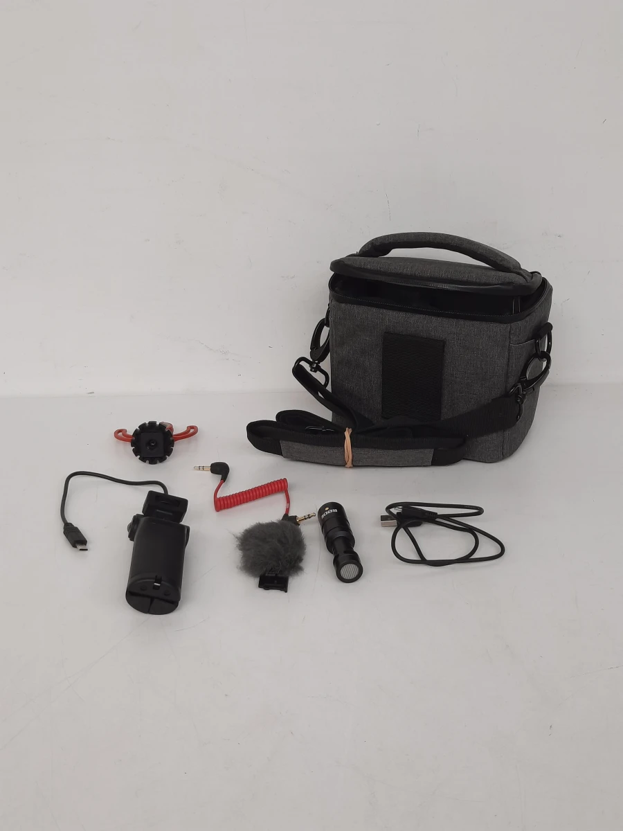 Complete Vlogging- & Videoset – RØDE VideoMicro, Sony Shooting Grip & Cameratas