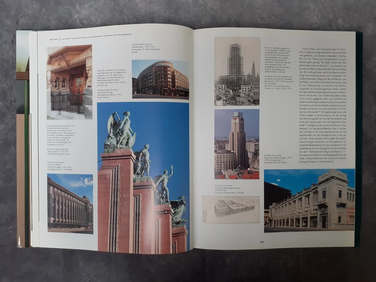 Boek: Art Deco en Modernisme in België