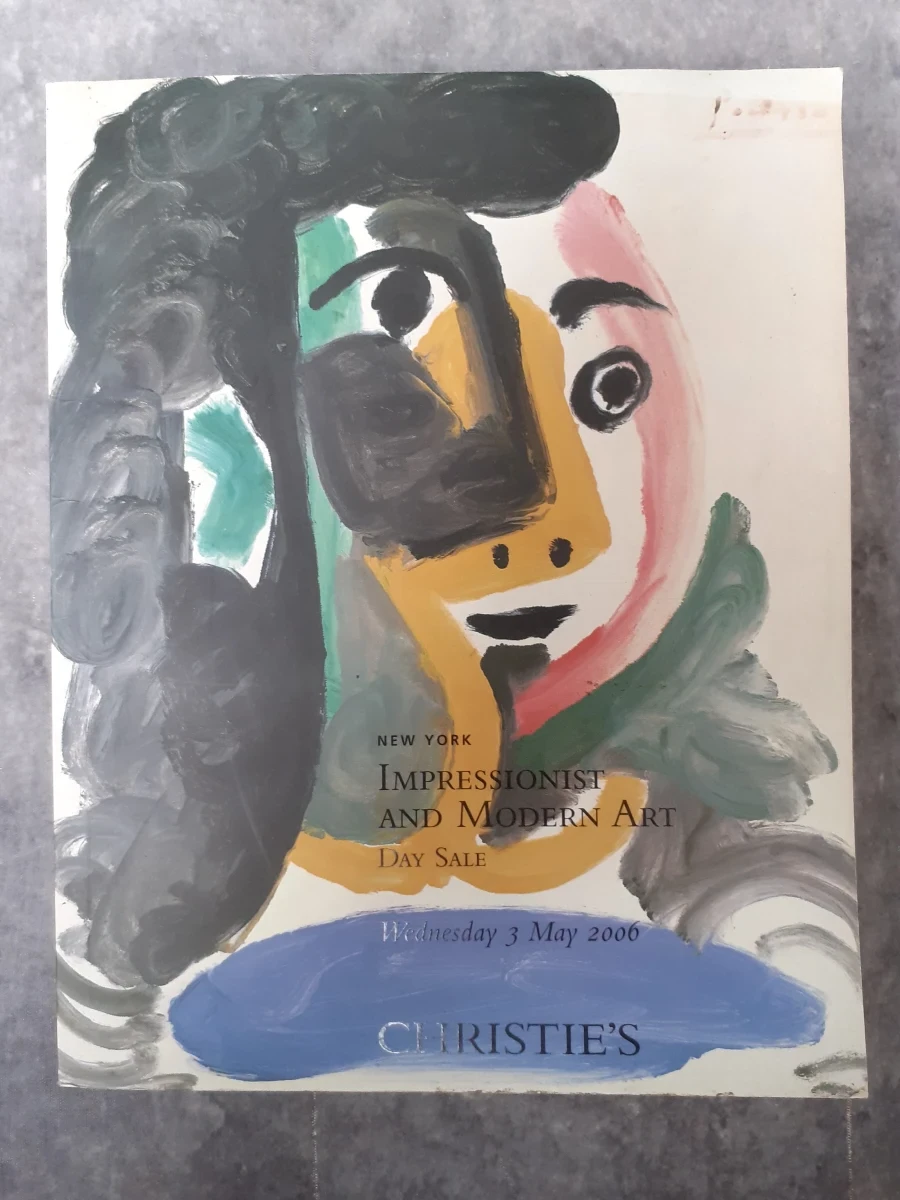 Boek: Set van 4 Christie's kunstcatalogi