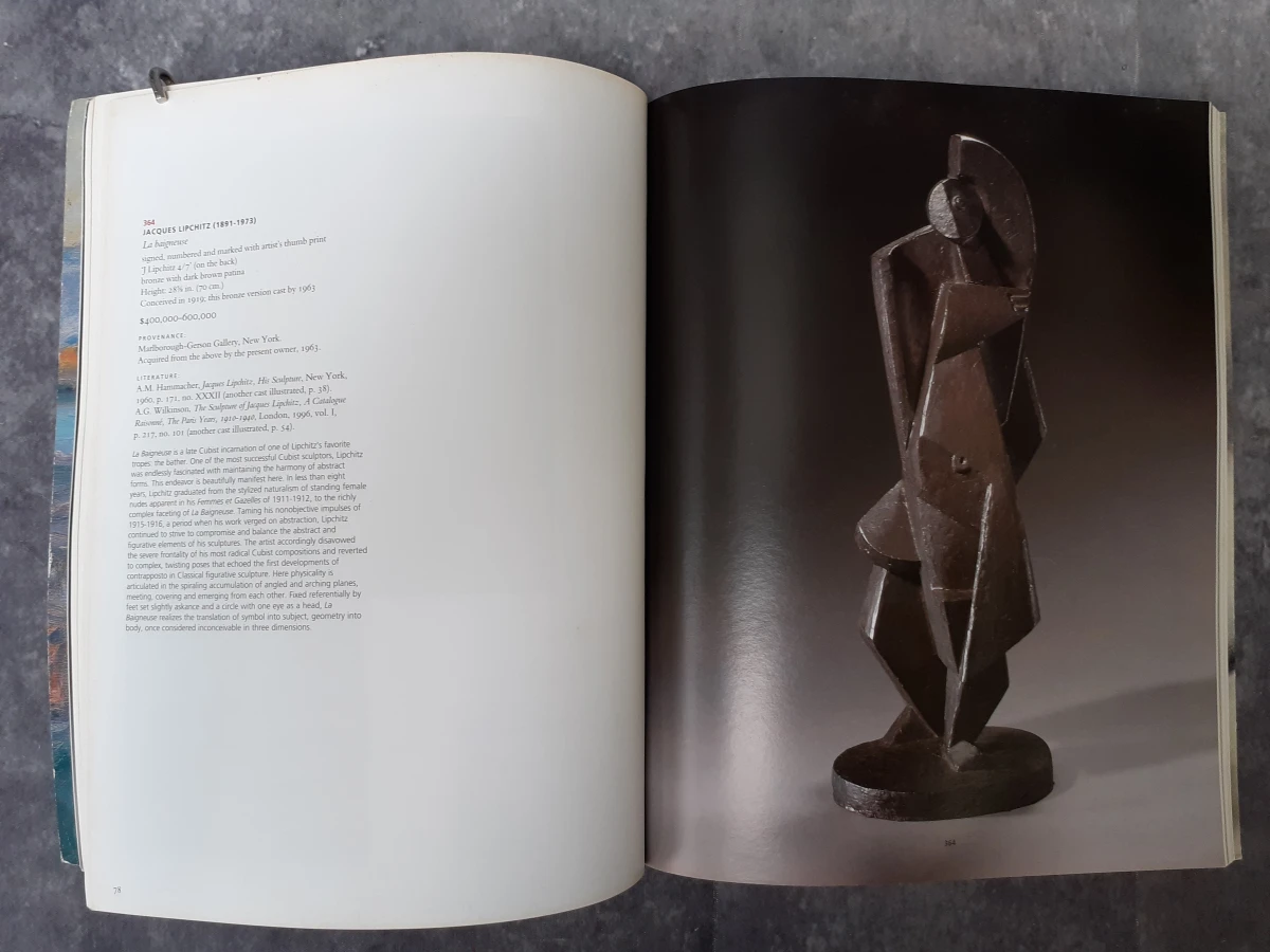 Boek: Set van 4 Christie's kunstcatalogi