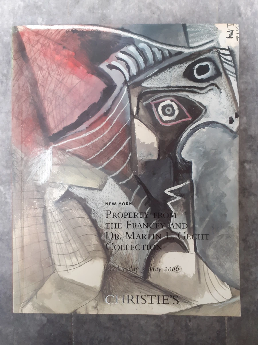 Boek: Set van 4 Christie's kunstcatalogi